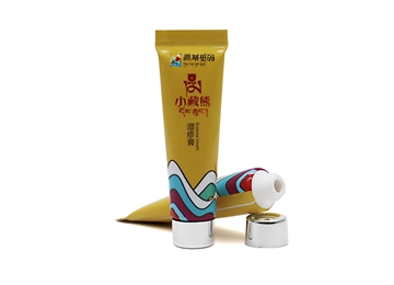 D16淡黄色小藏熊铝塑管5ml