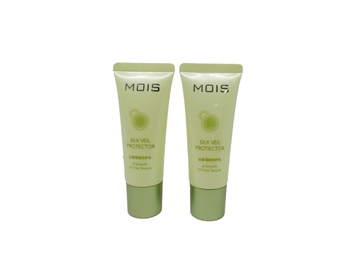 30管径绿色电镀旋盖洗面奶护手霜软管